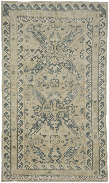 5 x 8 Vintage Turkish Oushak Rug 53625
