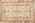 4 x 7 Antique Neutral Persian Kashan Rug 53764
