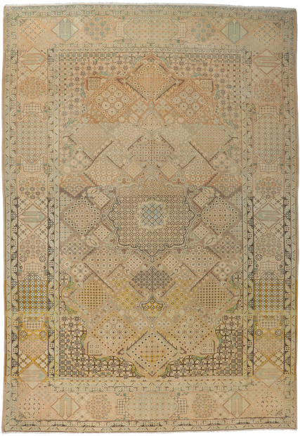 10 x 14 Vintage Persian Joshegan Rug 61001
