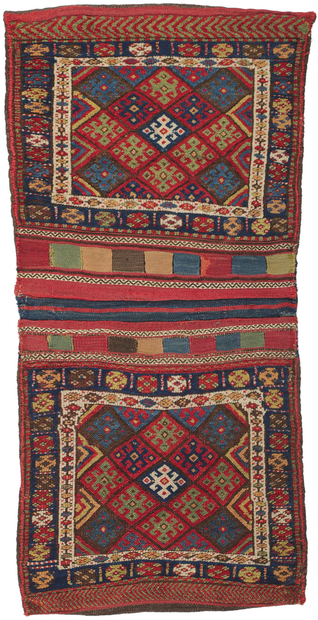 2 x 5 Antique Kurdish Jaf Rug 78192