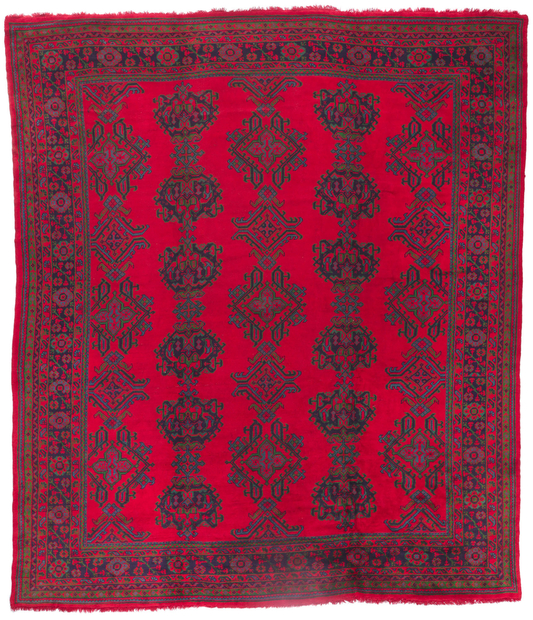 12 x 14 Antique Turkish Oushak Rug 78232
