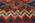 5 x 6 Vintage Finnish Rya Ryijy Rug 78277