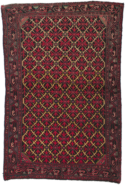 3 x 5 Vintage Persian Malayer Rug 61070