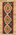 3 x 8 Vintage Persian Shiraz Kilim Rug 77601