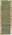 4 x 16 Vintage Green Zemmour Moroccan Kilim Rug 21701