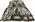 3 x 9 Ingrid Sterling Vintage Swedish Rya Rug 78463