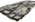 3 x 9 Ingrid Sterling Vintage Swedish Rya Rug 78463