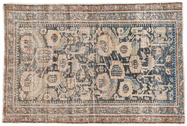 3 x 4 Antique Persian Malayer Hamadan Rug 61270