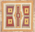 2 x 2 Antique Teec Nos Pos Navajo Rug 78662