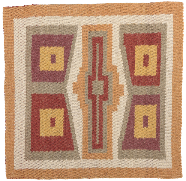 2 x 2 Antique Teec Nos Pos Navajo Rug 78662