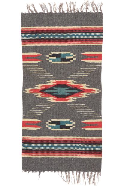 1 x 2 Antique New Mexico Chimayo Rug 78663