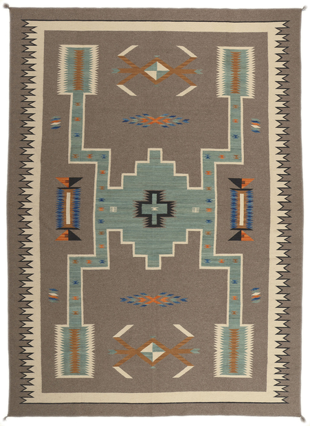 ​​9 x 12 Southwest Modern Navajo-Style Rug 81026