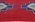 ​8 x 10 Southwest Modern Red Navajo-Style Rug 81040​
