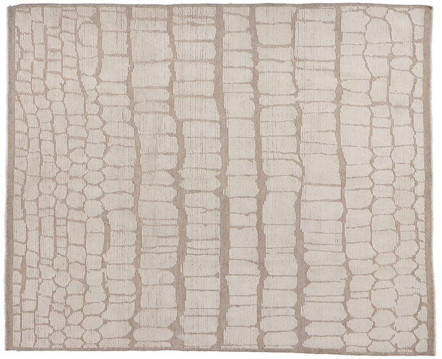 8 x 10 Organic Modern Moroccan High-Low Rug 81084