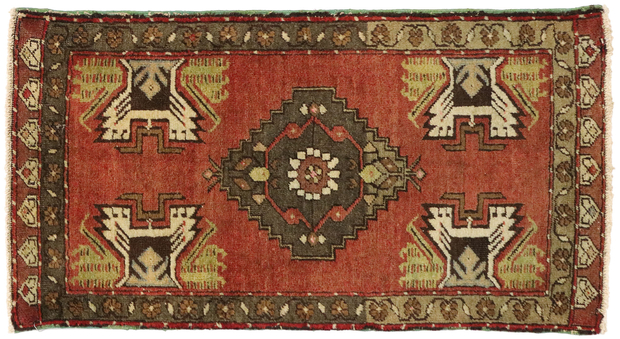 2 x 3 Vintage Yastik Rug 51481