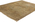 4 x 5 Vintage Earth-Tone Persian Tabriz Rug 78785