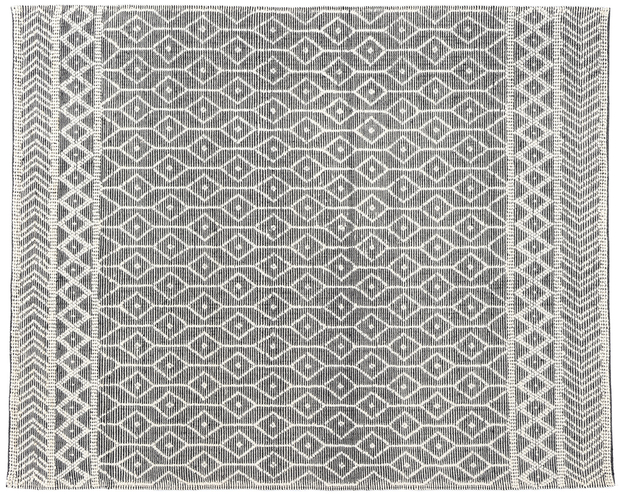 8 x 10 Moroccan Textured High Low Kilim Rug 31022