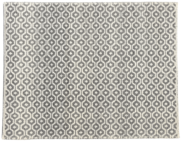 8 x 10 Moroccan Textured High-Low Kilim Rug 31009