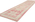 3 x 13 Modern Pink Turkish Oushak Rug Runner 53974