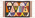3 x 5 Vintage Tessellated Fish Zapotec Kilim Rug 79154