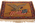 2 x 2 Antique Persian Kashan Eagle Flag Pictorial Rug 79200