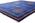 8 x 10 Antique Blue Chinese Art Deco Rug 79168