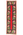3 x 10 Antique Caucasian Rose Karabagh Kilim Rug 79207