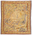 6 x 6 Late 19th Century Antique French Aubusson Tapestry 79234
