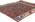 4 x 5 Late 19th Century Antique Persian Bijar Wagireh Rug 79226