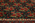 7 x 9 Antique Persian Halvai Guli Farang Bijar Rug 70551