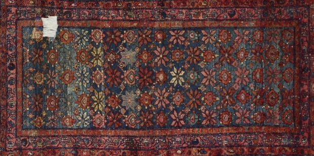3 x 6 Antique Persian Hamadan Rug 70987