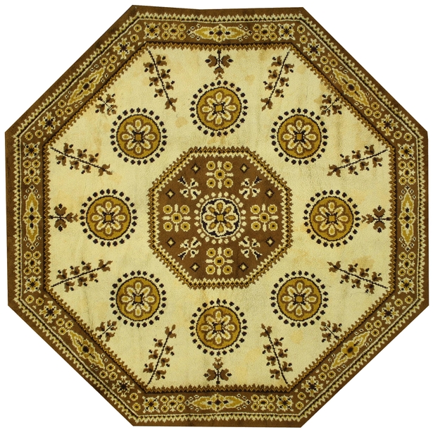 9 x 9 Antique Spanish Octagon Rug 71672