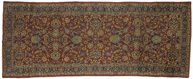 6 x 15 Antique Indian Agra Rug 72059