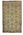 19 x 31 Late 19th Century Antique Green Agra Rug Tree of Life 72173