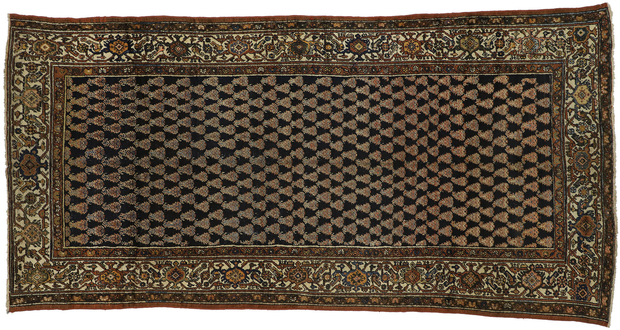 6 x 13 Antique Persian Malayer Rug 72510