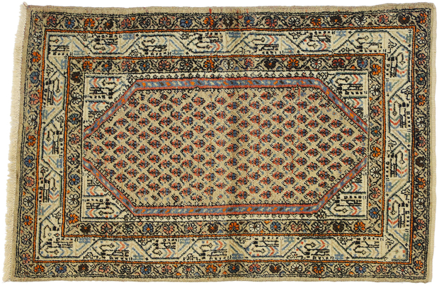 3 x 5 Antique Persian Saraband Rug 72632