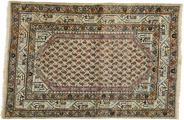 3 x 5 Antique Persian Saraband Rug 72633