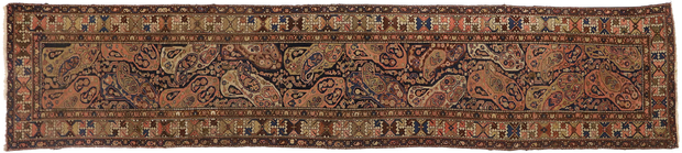 3 x 16 Antique Persian Malayer Rug 72803