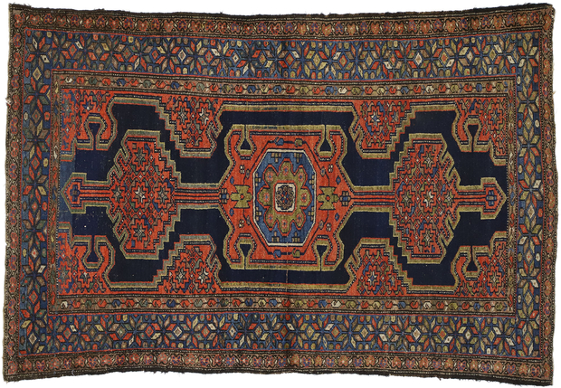 4 x 6 Antique Hamadan Rug 73275
