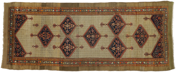 6 x 16 Antique Persian Malayer Rug 73578