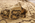 7 x 13 Antique Earth-Tone Turkestan Khotan Rug 73807