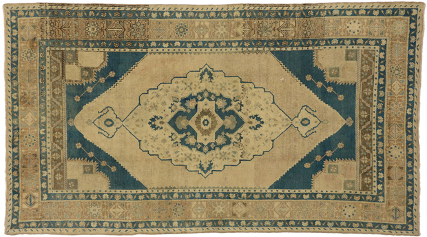 5 x 10 Vintage Oushak Rug 74103
