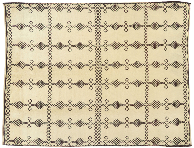 8 x 11 Vintage Berber Moroccan Rug 74168