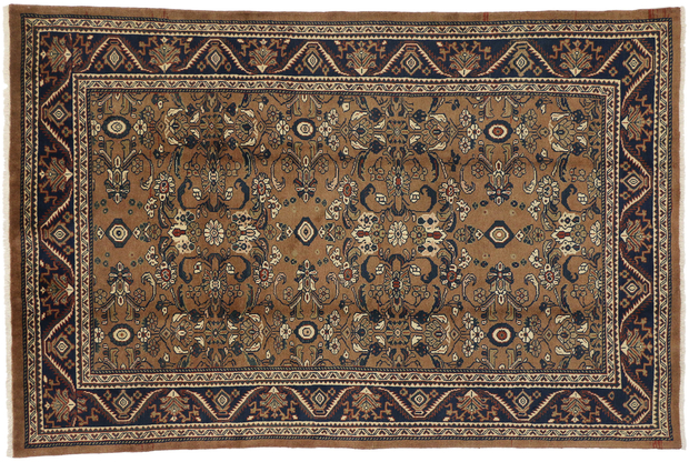 7 x 10 Vintage Persian Mahal Rug 75834