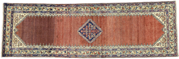 3 x 9 Antique Persian Malayer Rug 76543