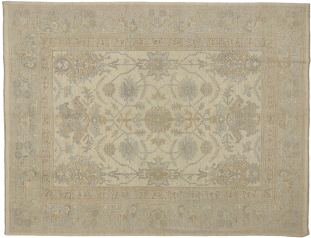 9 x 11 Transitional Oushak Style Rug 80214