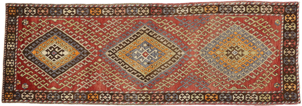 4 x 10 Antique Turkish Oushak Rug 50340