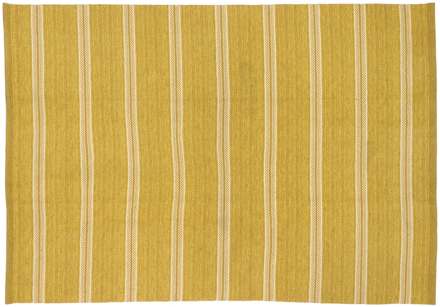 5 x 8 Vintage Gold Swedish Rollakan Rug 76644