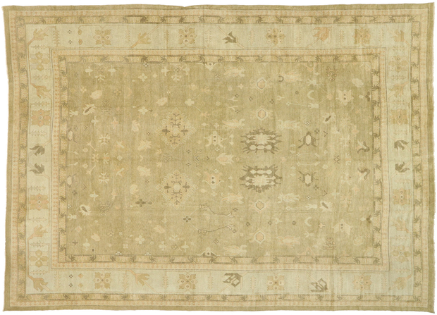 13 x 18 Turkish Oushak Rug 51595