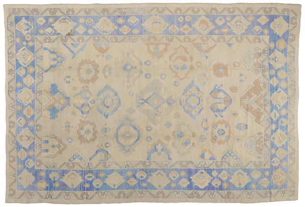 10 x 15 Modern Turkish Oushak Rug 51613